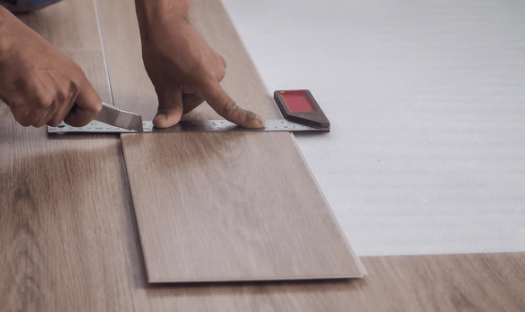 Luxury vinyl flooring