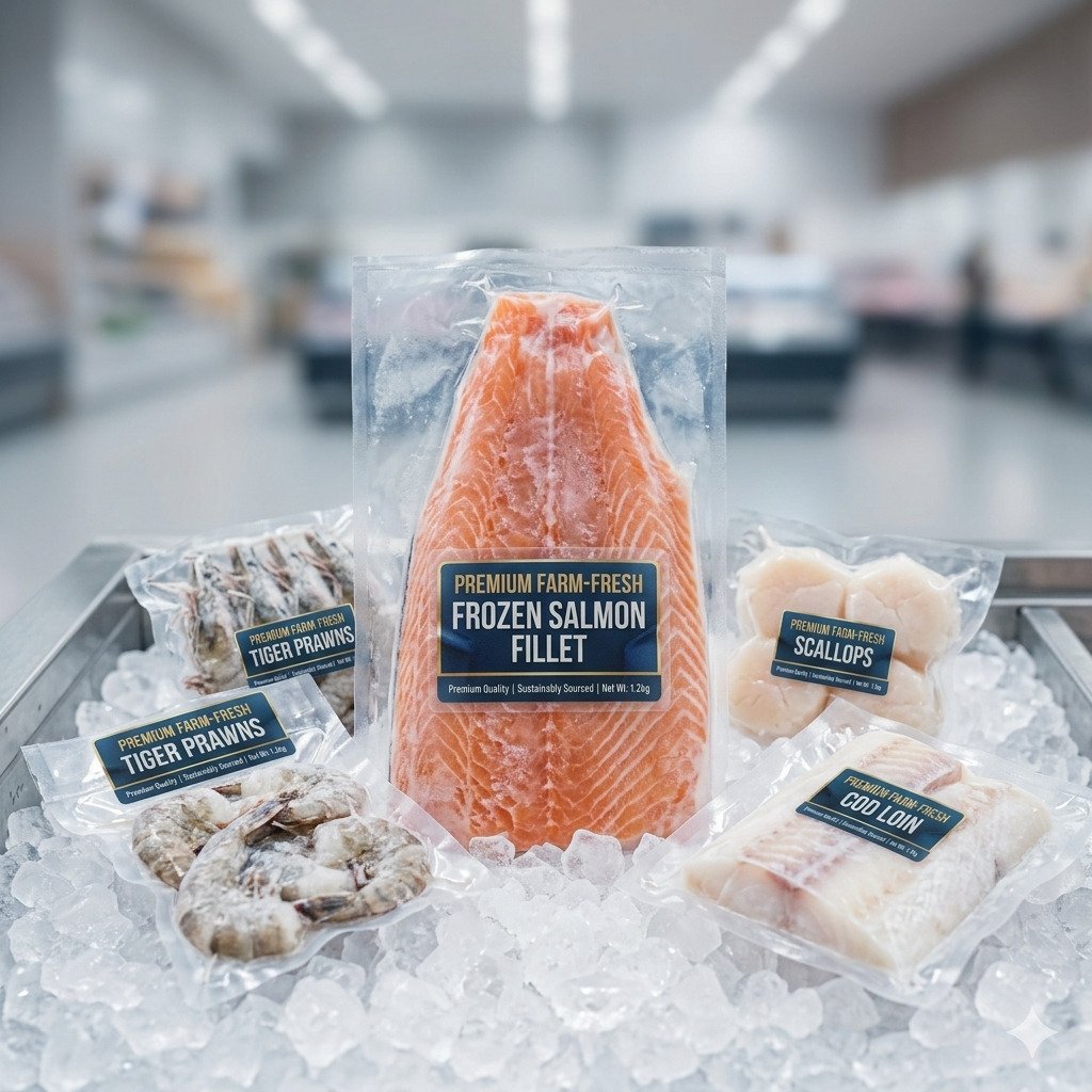 Frozen Salmon & Seafood